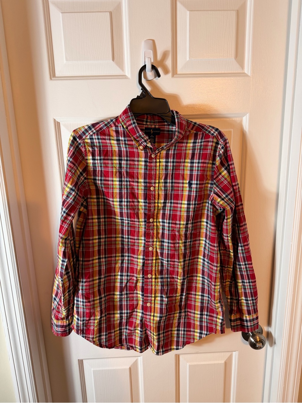 Polo Ralph Lauren Boys Plaid Button-Down